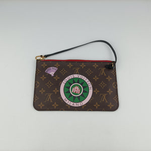 Pre-owned Louis Vuitton World Tour Neverfull MM Monogram Brown Monogram Canvas M42844 shoulderbag | stylenewstar