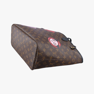 Pre-owned Louis Vuitton World Tour Neverfull MM Monogram Brown Monogram Canvas M42844 shoulderbag | stylenewstar