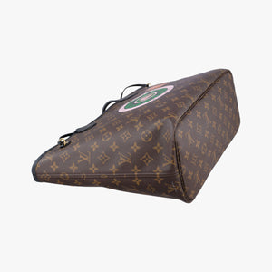 Pre-owned Louis Vuitton World Tour Neverfull MM Monogram Brown Monogram Canvas M42844 shoulderbag | stylenewstar