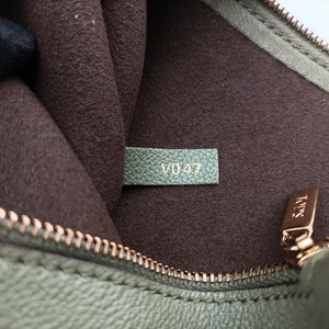 Pre-owned TODS T Timeless Green Leather shoulderbag | stylenewstar