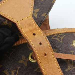 Pre-owned Louis Vuitton MONTSOURIS GM brown Monogram Canvas M51135 backpack/rucksack | stylenewstar