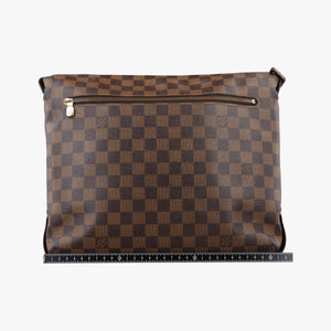 Pre-owned Louis Vuitton BROOKLYN MM EBENE Damier Canvas N51211 shoulderbag | stylenewstar