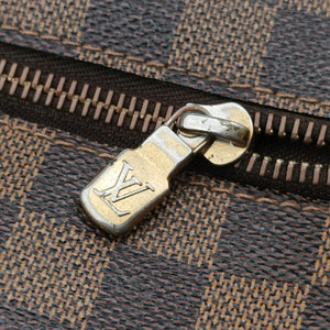 Pre-owned Louis Vuitton BROOKLYN MM EBENE Damier Canvas N51211 shoulderbag | stylenewstar