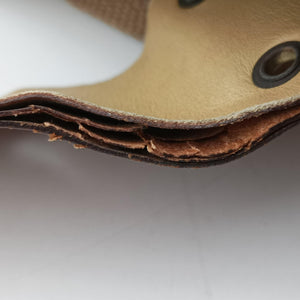 Pre-owned Christian Dior Street Chic Beige×Camel canvasxleather shoulderbag | stylenewstar