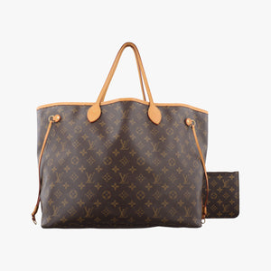 Pre-owned Louis Vuitton NEVERFULL GM Brown Monogram Canvas M40157 shoulderbag | stylenewstar