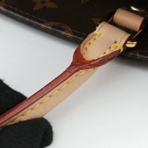 Secondhand Louis Vuitton Montaigne MM Brown Monogram Canvas M41056 shoulderbag | stylenewstar