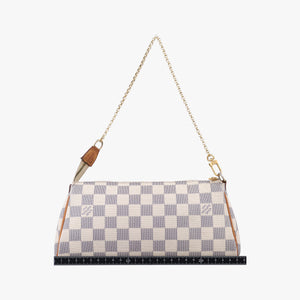 Pre-owned Louis Vuitton EVA AZUR Damier Canvas N55214 shoulderbag | stylenewstar