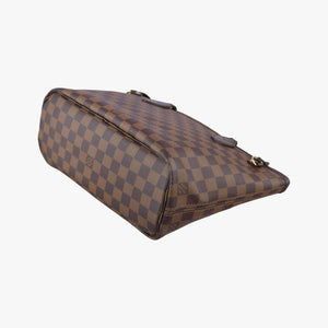 Pre-owned Louis Vuitton NEVERFULL MM EBENE Damier Canvas N51106 shoulderbag | stylenewstar