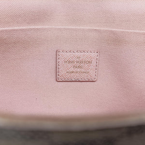 Secondhand Louis Vuitton Pochette FéLICIE Azur Damier Canvas N63106 shoulderbag | stylenewstar
