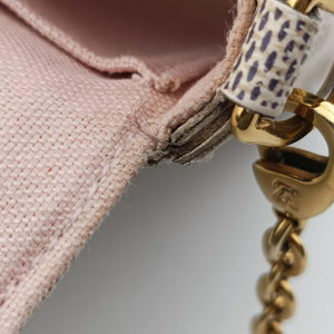Secondhand Louis Vuitton Pochette FéLICIE Azur Damier Canvas N63106 shoulderbag | stylenewstar