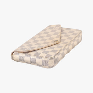 Secondhand Louis Vuitton Pochette FéLICIE Azur Damier Canvas N63106 shoulderbag | stylenewstar