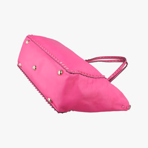 Pre-owned Valentino Rockstud Rose Leather handbag | stylenewstar