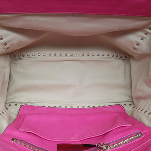 Pre-owned Valentino Rockstud Rose Leather handbag | stylenewstar