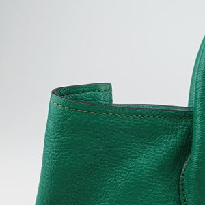 Vintage Miu Miu Vitello Caribu Green Leather RN0620 handbag | stylenewstar