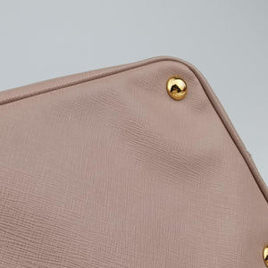Vintage Prada Galleria Pink SAFFIANO Leather BN1801 shoulderbag | stylenewstar