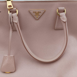 Vintage Prada Galleria Pink SAFFIANO Leather BN1801 shoulderbag | stylenewstar