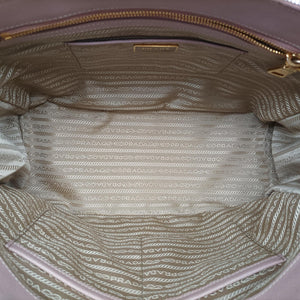 Vintage Prada Galleria Pink SAFFIANO Leather BN1801 shoulderbag | stylenewstar