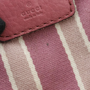 Vintage Gucci Sherry Line Pink Leather 247205 shoulderbag | stylenewstar