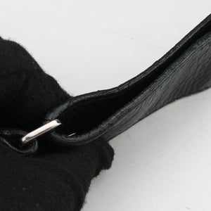 Pre-owned Christian Dior Saddle Black Leather shoulderbag | stylenewstar