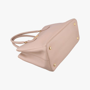 Pre-owned Prada Galleria Pink SAFFIANO Leather BN2274 handbag | stylenewstar