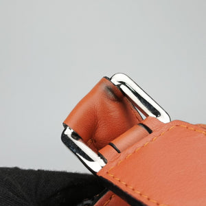 Vintage Loewe Puzzle Bag Medium Orange Leather shoulderbag | stylenewstar