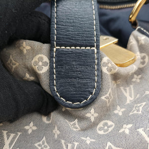 Pre-owned Louis Vuitton Elegie Encre Monogram Idylle Jacquard Canvas × Leather M56697 handbag | stylenewstar