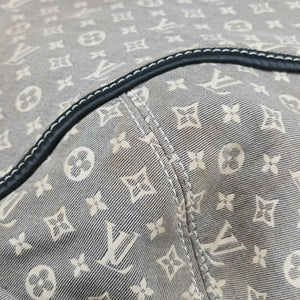 Pre-owned Louis Vuitton Elegie Encre Monogram Idylle Jacquard Canvas × Leather M56697 handbag | stylenewstar