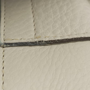 Pre-owned Gucci Bamboo Shopper White Leather 323660 shoulderbag | stylenewstar