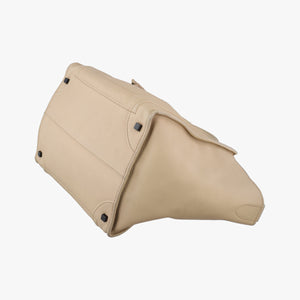 Vintage Celine Luggage Small Square Phantom Beige Leather handbag | stylenewstar