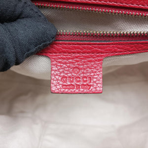 Secondhand Gucci GG Marmont Red Leather 421890 shoulderbag | stylenewstar