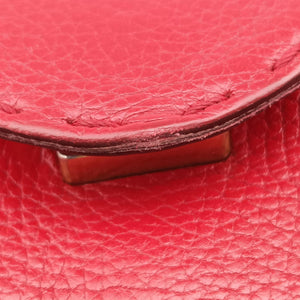 Secondhand Gucci GG Marmont Red Leather 421890 shoulderbag | stylenewstar