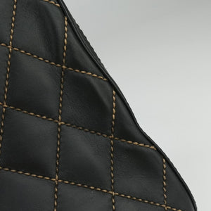 Pre-owned Chanel Wild Stitch Black Leather A14693 handbag | stylenewstar