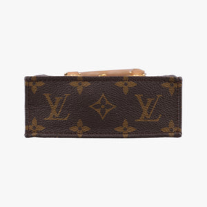 Pre-owned Louis Vuitton Petit Sac Plat Brown Monogram Canvas M69442 shoulderbag | stylenewstar