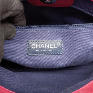 Pre-owned Chanel Matelasse cocomark Mademoiselle Red Leather A67388 shoulderbag | stylenewstar