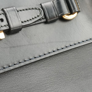 Vintage Ferragamo Wanda Black Leather shoulderbag | stylenewstar