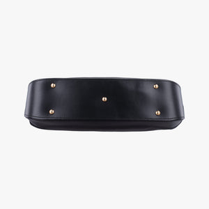 Vintage Ferragamo Wanda Black Leather shoulderbag | stylenewstar