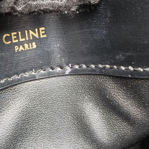Secondhand Celine Small Bucket Cuir Triomphe Black Smooth Calfskin 110423 shoulderbag | stylenewstar