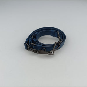 Vintage Bottega Veneta Intrecciato Blue lambskin shoulderbag | stylenewstar