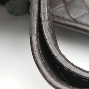 Vintage Bottega Veneta Intrecciato Brown lambskin handbag | stylenewstar