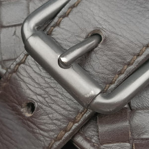 Vintage Bottega Veneta Intrecciato Brown lambskin handbag | stylenewstar