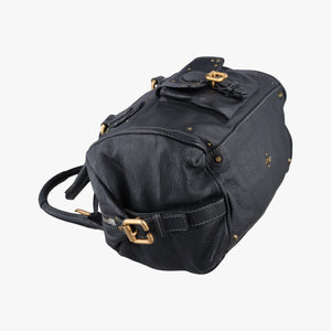 Vintage Chloe Paddington Black Leather handbag | stylenewstar