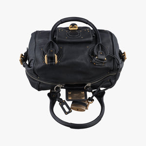 Vintage Chloe Paddington Black Leather handbag | stylenewstar
