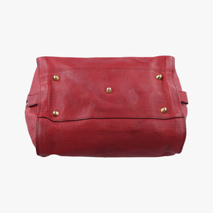 Pre-owned Chloe Paddington Red Leather shoulderbag | stylenewstar