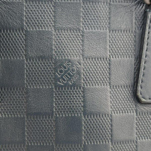 Pre-owned Louis Vuitton Porte Documents Jour Noir Damier Graphite N48224 handbag | stylenewstar