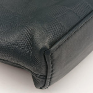 Pre-owned Louis Vuitton Porte Documents Jour Noir Damier Graphite N48224 handbag | stylenewstar