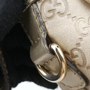 Pre-owned Gucci Sukey Golden Leather 247902 shoulderbag | stylenewstar