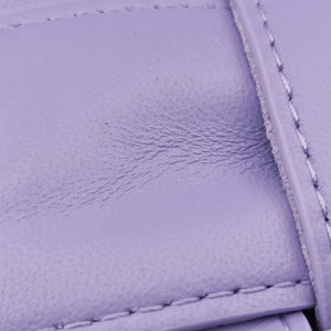 Vintage Bottega Veneta Padded Cassette Purple Suede shoulderbag | stylenewstar