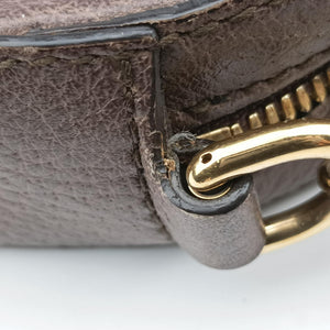Pre-owned Gucci Ophidia Brown×beige×multi PVC coated canvas×Leather 550618 shoulderbag | stylenewstar