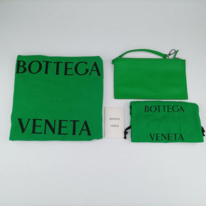 Pre-owned Bottega Veneta THE ARCO Tote Yellow lambskin handbag | stylenewstar