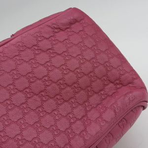Pre-owned Gucci Bree Microguccissima Purple Leather 353121 shoulderbag | stylenewstar